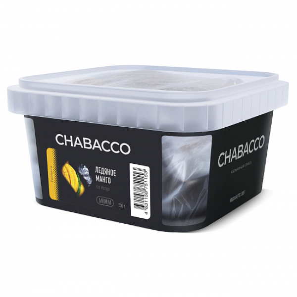 Смесь Chabacco Medium Ice Mango (Ледяной Манго) 200 гр в Томске
