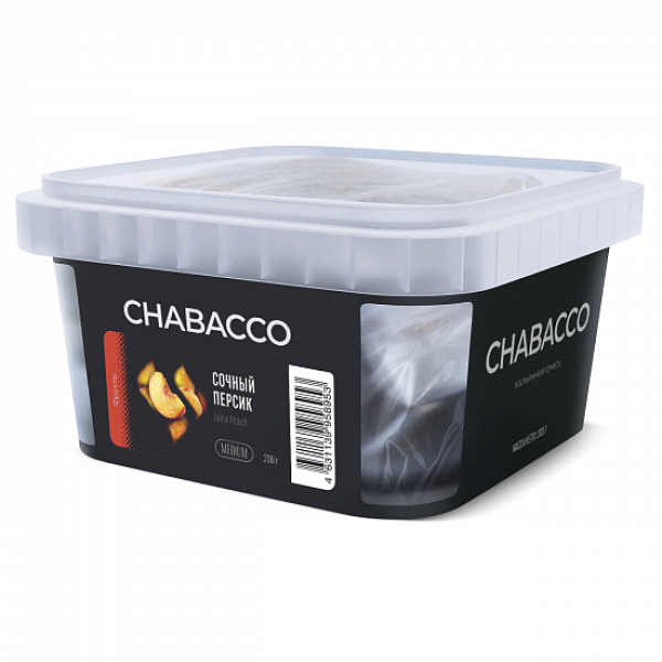 Смесь Chabacco Medium Juicy Peach (Сочный Персик) 200 гр в Томске