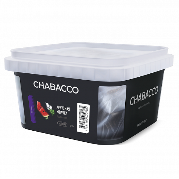 Смесь Chabacco Medium Watermelon Gum (Арбузная Жвачка) 200 гр в Томске