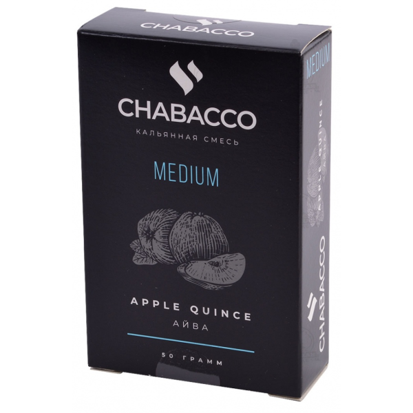 Смесь Chabacco Medium APPLE QUINCE (АЙВА) 50 гр в Томске