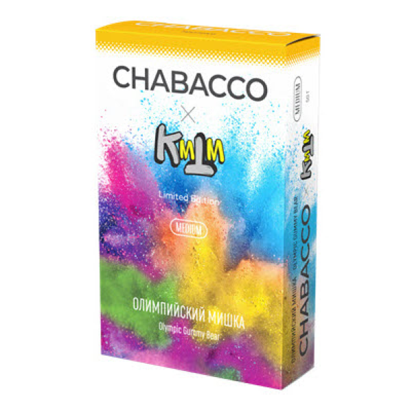 Смесь Chabacco Medium OLYMPIC GUMMY BEAR (ОЛИМПИЙСКИЙ МИШКА) 50 гр в Томске