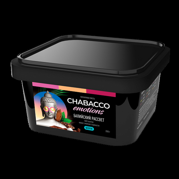Смесь Chabacco Medium Emotions Bali sunrise (Балийский рассвет) 200 гр в Томске