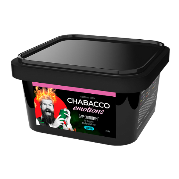 Смесь Chabacco Medium Emotions Bar hopping (Бар хоппинг) 200 гр в Томске