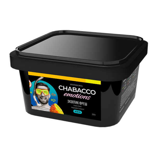 Смесь Chabacco Medium Emotions Exotic fresh (Экзотик фреш) 200 гр в Томске