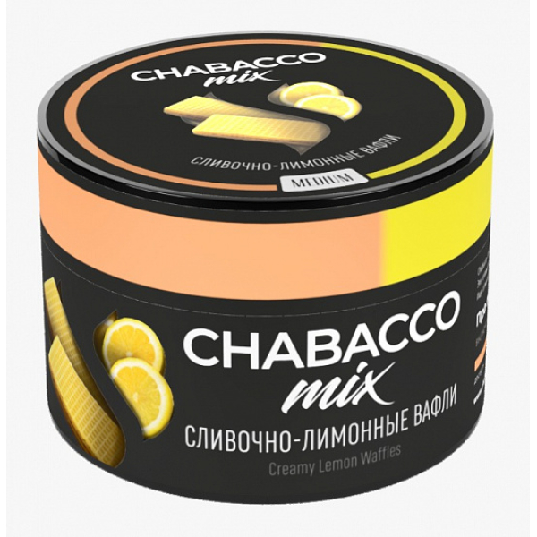 Смесь Chabacco Mix Creamy Lemon Waffles 50 грамм в Томске