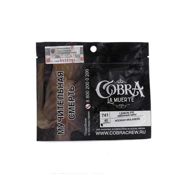 Табак Cobra La Muerte Lemon Pie 40 гр в Томске