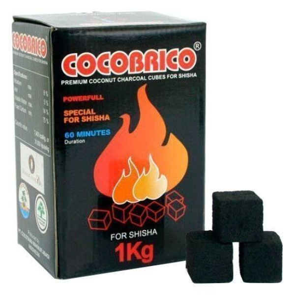 Уголь для кальяна CocoBrico 1 кг в Томске