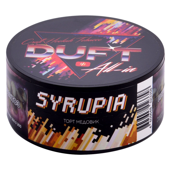 Табак Duft All-In Syrupia 25 грамм в Томске