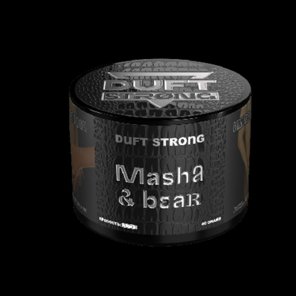Табак Duft Strong Masha&Bear (Земляника) 40 гр в Томске