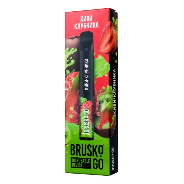 Одноразовая электронная сигарета Brusko Go Киви Клубника 800 затяжек в Томске