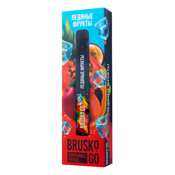 Одноразовая электронная сигарета Brusko Go Ледяные Фрукты 800 затяжек в Томске