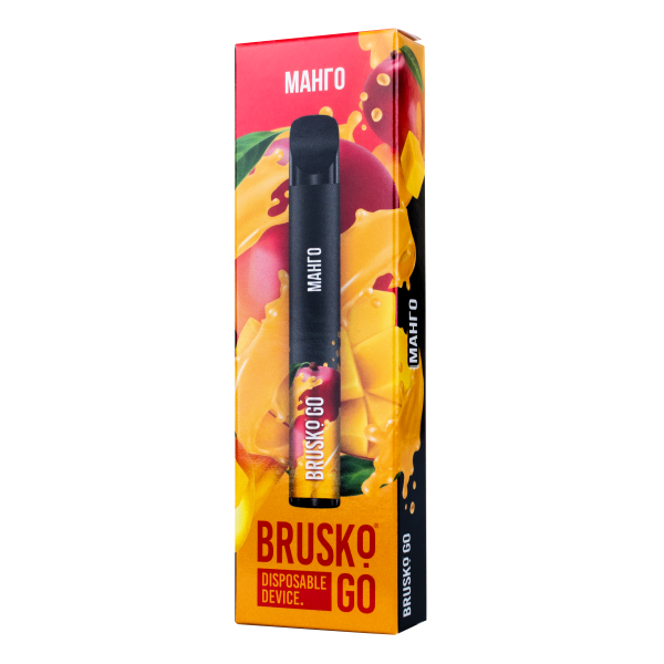 Одноразовая электронная сигарета Brusko Go Манго 800 затяжек в Томске