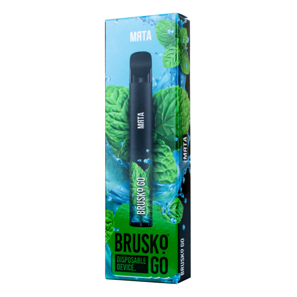 Одноразовая электронная сигарета Brusko Go Мята 800 затяжек в Томске