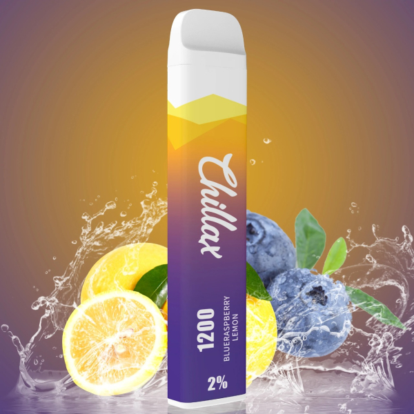 Chillax Blueraspberry Melon (Голубая малина Лимон), 1200 тяг в Томске