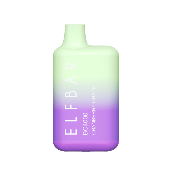 Elf Bar BC4000 Cranberry Grape (Клюква и виноград со льдом), 4000 тяг в Томске