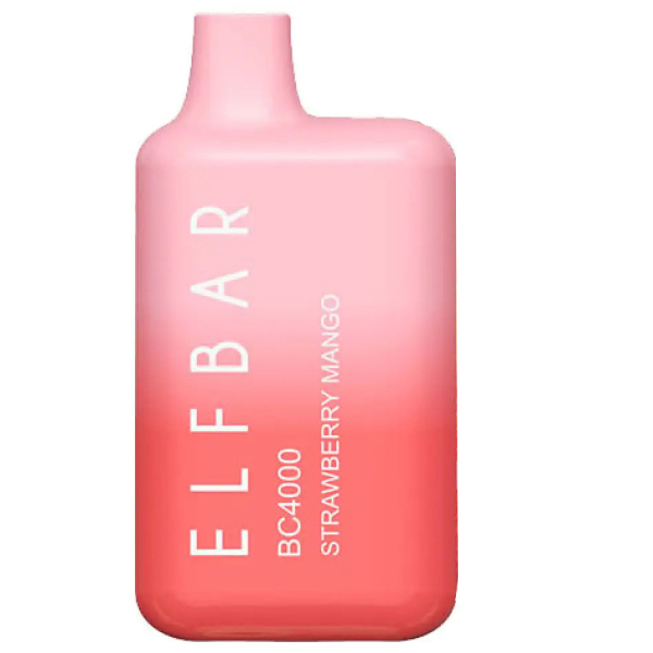 Elf Bar BC4000 Strawberry Mango (Клубника и манго), 4000 тяг в Томске