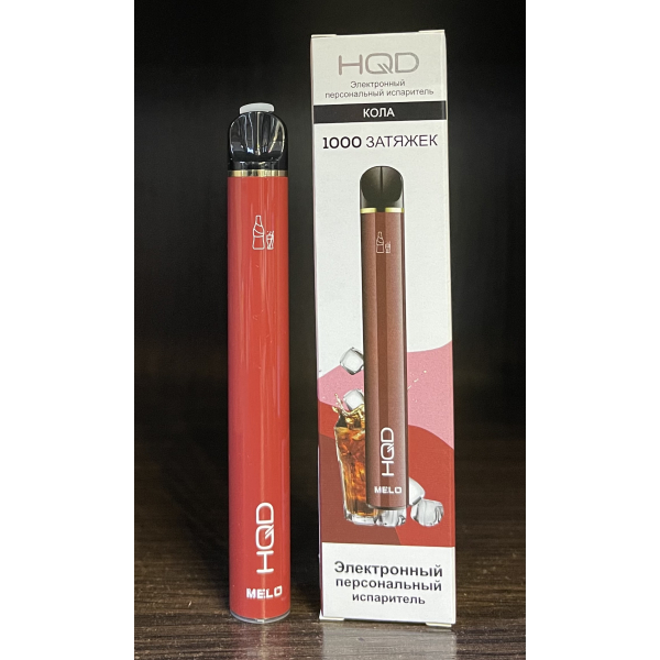 HQD melo cola (кола) 1000 затяжек в Томске