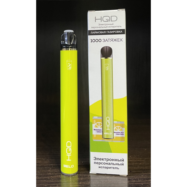 HQD melo laim soda (лаймовая газировка) 1000 затяжек в Томске