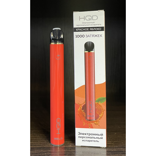 HQD melo red apple (красное яблоко) 1000 затяжек в Томске
