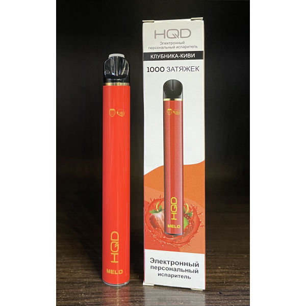 HQD melo strawberry kiwi (клубника киви) 1000 затяжек в Томске