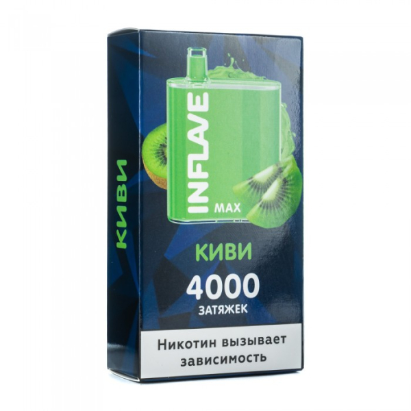 INFLAVE MAX Киви, 4000 тяг в Томске