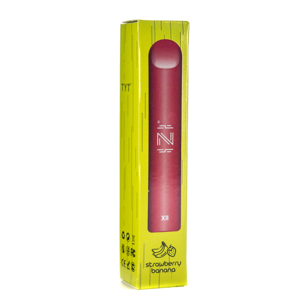 Одноразовая электронная сигарета IZI X2 Strawberry Banana (Клубника Банан) 800 затяжек в Томске
