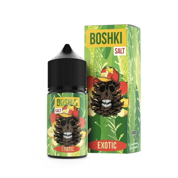 Жидкость BOSHKI Salt Exotic (Манго дыня хвоя) (30 мл, 20 мг/мл) в Томске