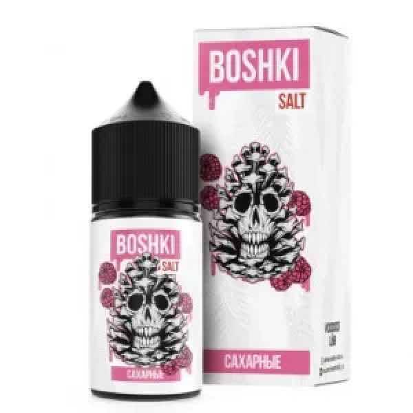 Жидкость BOSHKI Salt Сахарные (Малина варенье хвоя) (30 мл, 20 мг/мл) в Томске