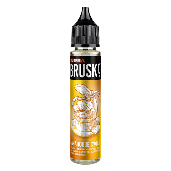 Жидкость Brusko Salt Банановое Суфле 30 мл в Томске