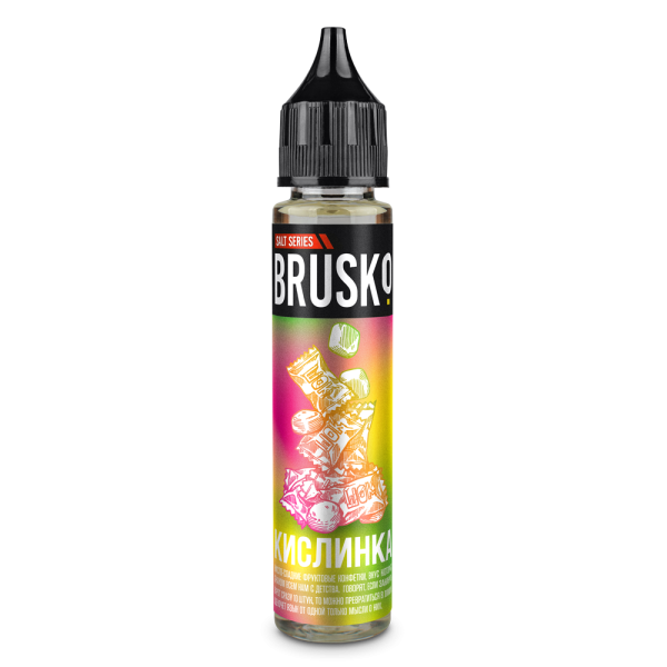 Жидкость Brusko Salt Кислинка 30 мл в Томске