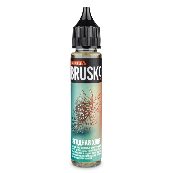 Жидкость Brusko Salt Ягодная Хвоя 30 мл в Томске