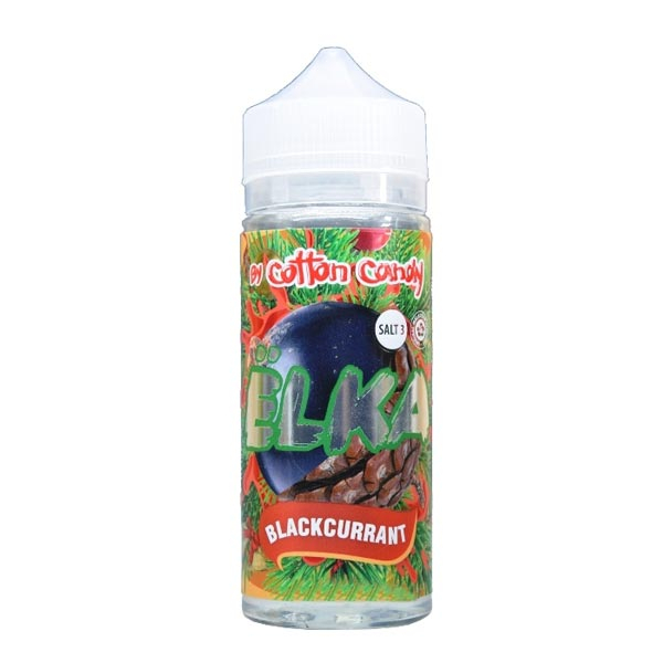Жидкость Cotton Candy ЁLKA BLACKCURRANT (Хвоя С Мятой И Чёрной Смородиной) (120 мл, 0 мг/мл) в Томске