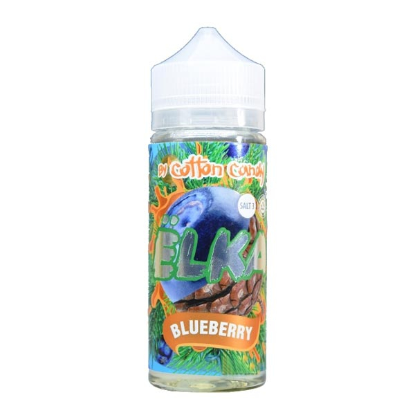 Жидкость Cotton Candy ЁLKA BLUEBERRY (Хвоя С Мятой И Черникой) (120 мл, 0 мг/мл) в Томске