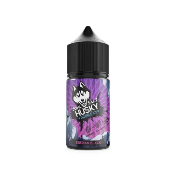 Жидкость Husky salt Double ice Siberian Black (Малина ежевика мята) (30 мл, 20 мг/мл) в Томске