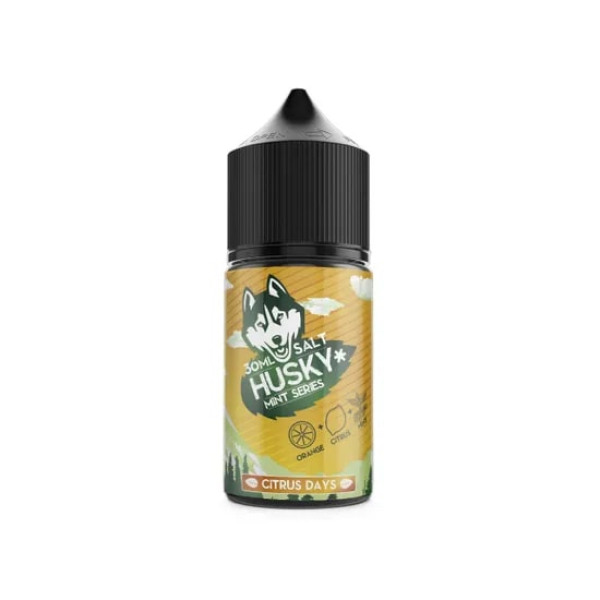 Жидкость Husky salt Mint series Citrus Days (Мороженное апельсин мята) (30 мл, 20 мг/мл) в Томске