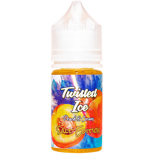 Жидкость Twisted Ice Salt Peach&Cream (Персиково Сливочный Щербет) (30 мл, 20 мг/мл) в Томске