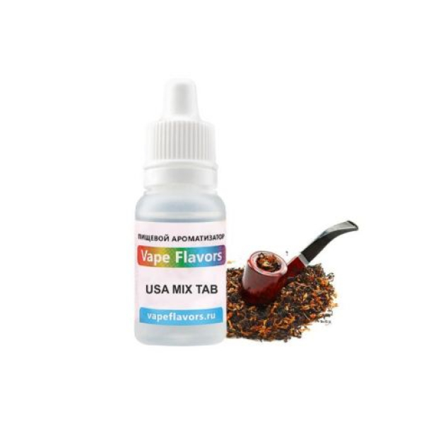 Ароматизатор Vape Flavors Usa Mix (Трубчатый табак) 10мл в Томске