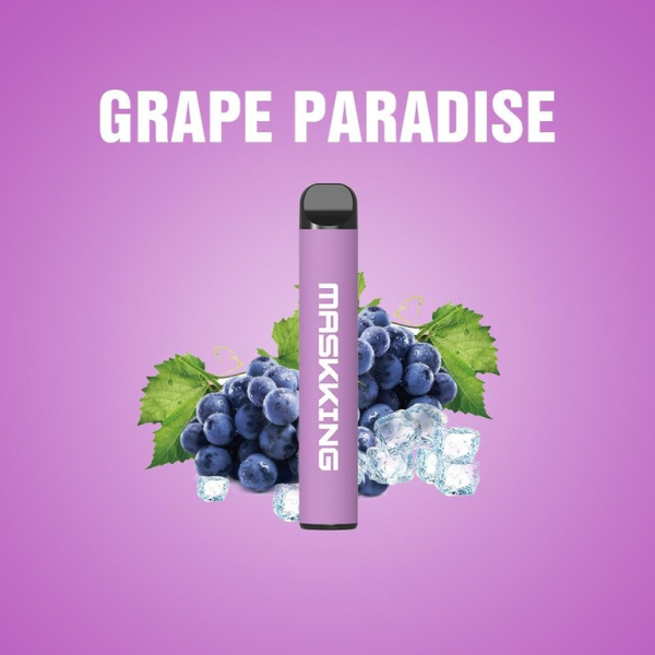 Одноразовая электронная сигарета Maskking High Pro Grape Paradise (Виноградный Рай) 1000 затяжек в Томске
