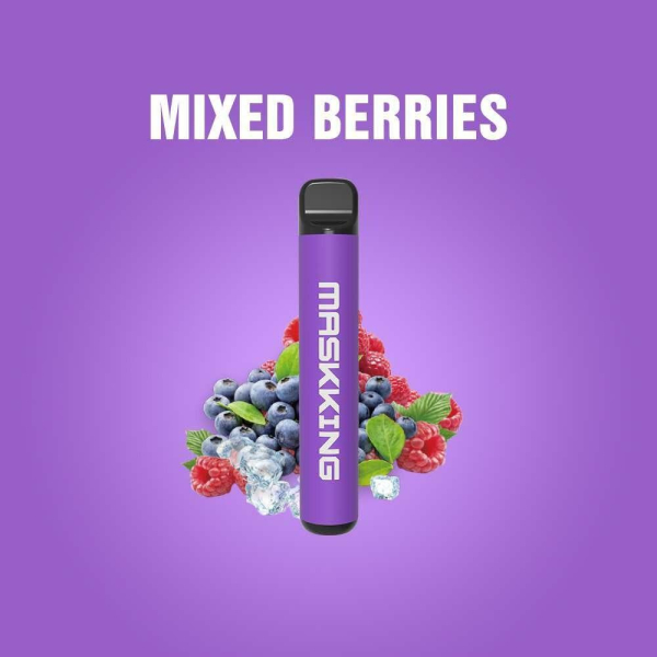 Одноразовая электронная сигарета Maskking High Pro Mixed Berries (Ягодный Рай) 1000 затяжек в Томске