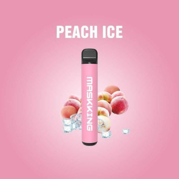 Одноразовая электронная сигарета Maskking High Pro Peach Ice (Персиковый Рай) 1000 затяжек в Томске