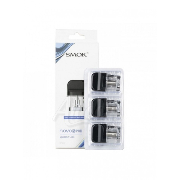 Упаковка картриджей NOVO 2 Quartz 1.4 ohm 2ml Coil Pod  by SMOK (в упаковке 3 шт) в Томске