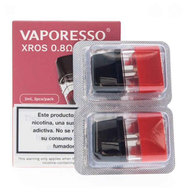 Упаковка картриджей Vaporesso XROS Series 0.8 ohm Pod 2 ml (в упаковке 2 шт) в Томске