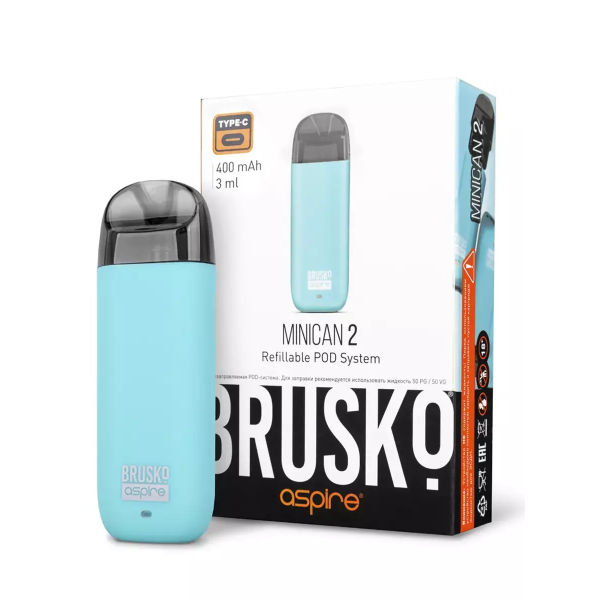 Brusko MINICAN 2 (400 мАч, Бирюзовый) в Томске