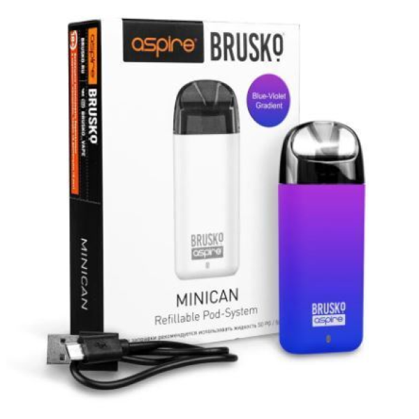Brusko MINICAN 2 (400 мАч, Синий,фиолетовый) в Томске