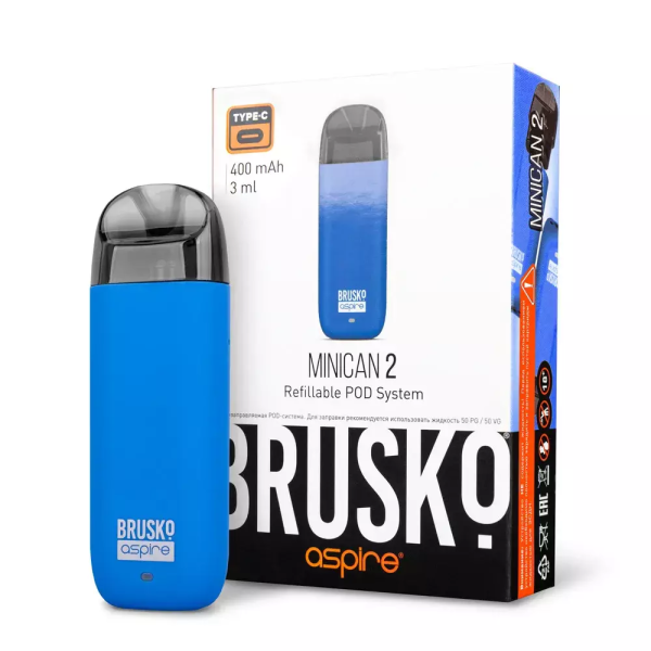 Brusko MINICAN 2 (400 мАч, Синий) в Томске