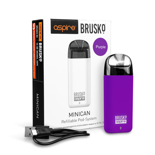 Brusko MINICAN 2 (400 мАч, Фиолетовый) в Томске