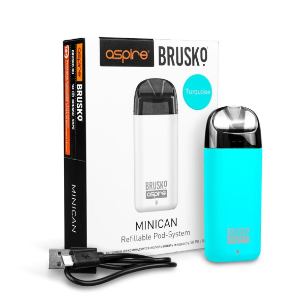 Brusko MINICAN plus (850 мАч, Бирюзовый) в Томске