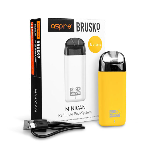 Brusko MINICAN plus (850 мАч, Желтый) в Томске