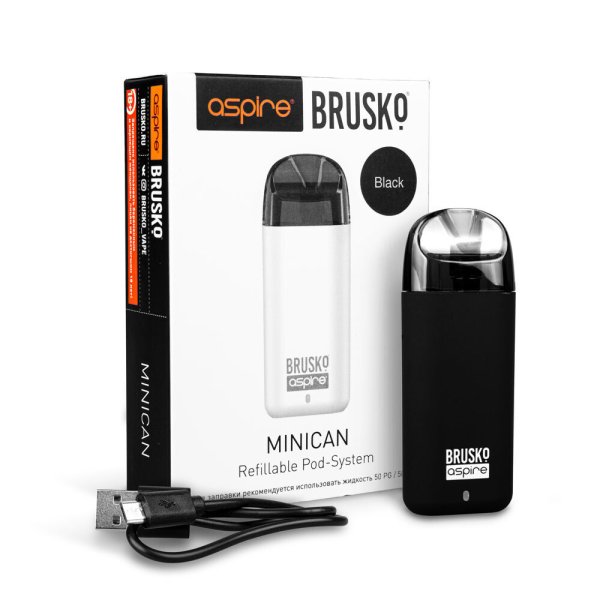 Brusko MINICAN (350 мАч, Черный) в Томске