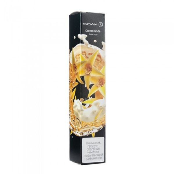 SOAK S Cream Soda (Крем сода), 2500 тяг в Томске